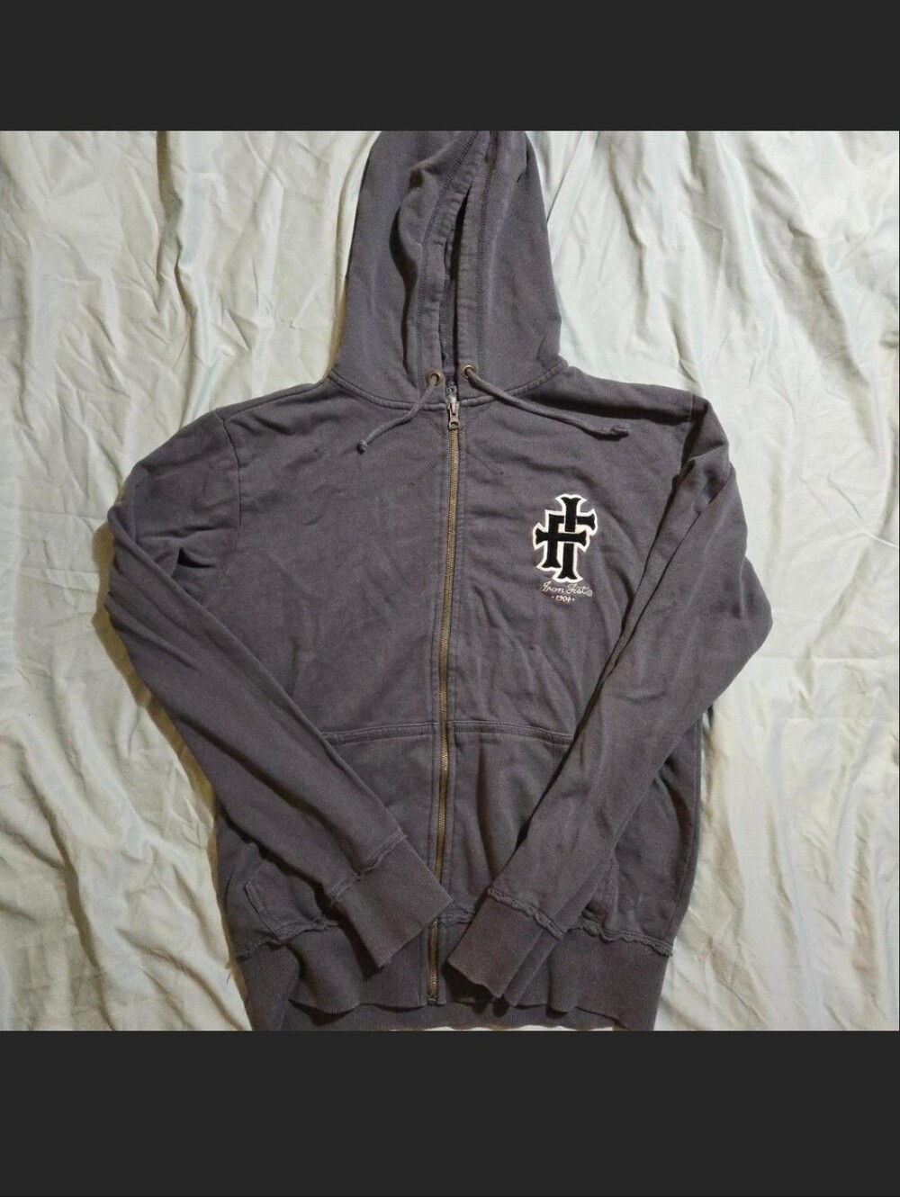Iron Fist Zip Up Hoodie